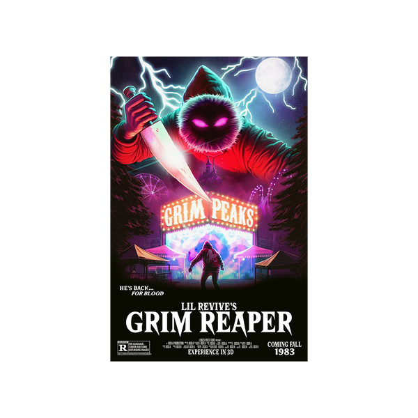 Lil Revive Grim Reaper Poster